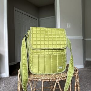 Lug Moped Cross Body Quilted Green Bag Travel Purse Handbag Organizer Summer